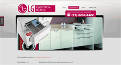 Desktop Screenshot of lgassistenciatecnica.com